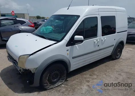 2013 Ford Transit Connect Xlt z USA, uszkodzony, nr VIN NM0KS9BN4DT135712